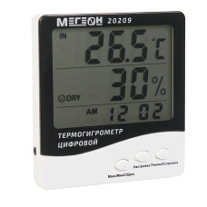 МЕГЕОН 20209 | Термогигрометр настольный 