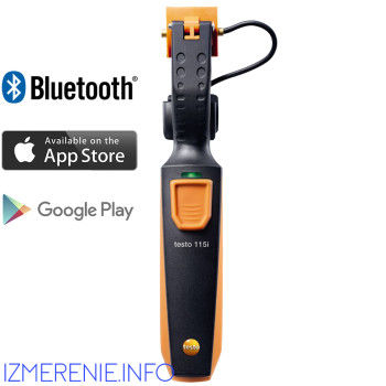 Testo 115i v.2 | Термометр для труб (зажим) с Bluetooth (0560 2115 02)
