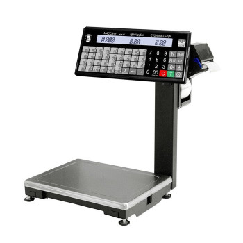 МАССА-К ВПМ-32.2-Т | Торговые печатающие весы электронные с отделительной пластиной  